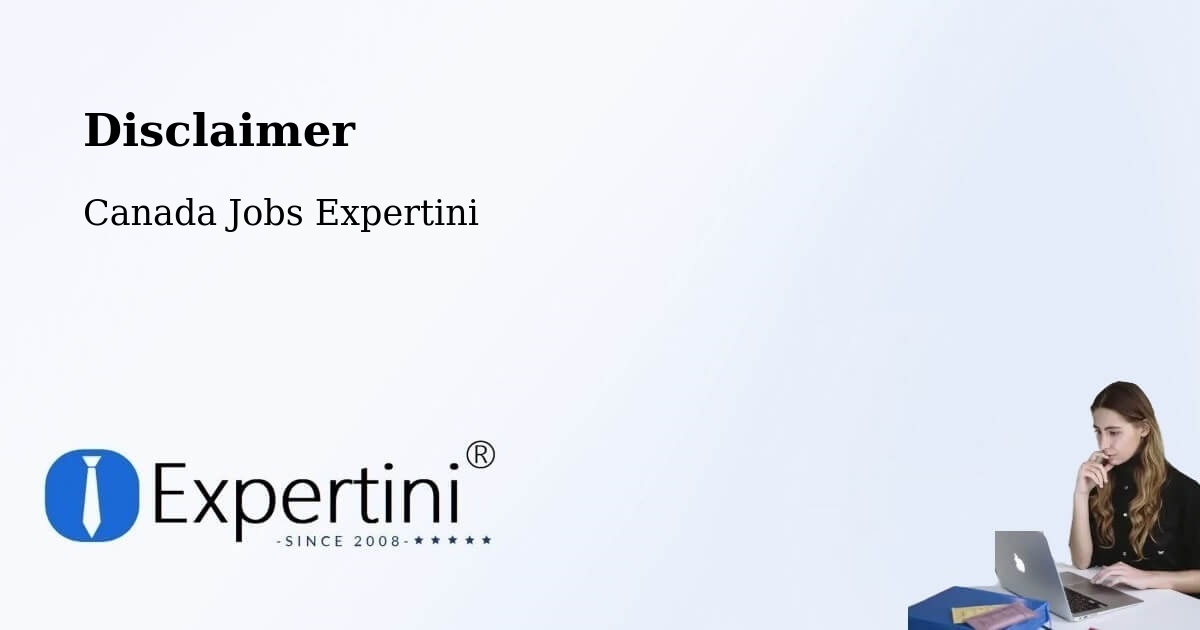 Disclaimer – Berwick - Canada Jobs Expertini